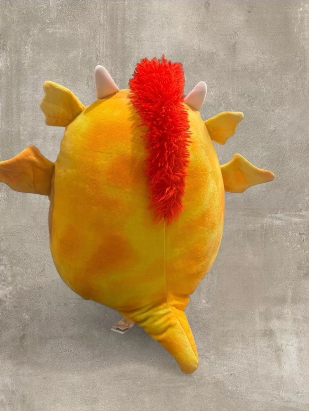 Squishmallows 16 inch Dieric Yellow Dragon with Orange Mane - NEW with tag